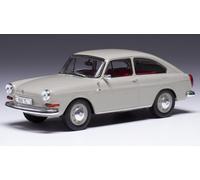 MODELLINO AUTO EPOCA STATICO VW 1600 TL 1969 BEIGE MODELLISMO SCALA 1:43