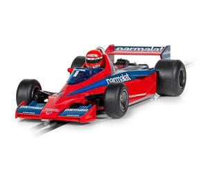 MODELLINO AUTO F1 SLOT SCALEXTRIC BRABHAM BT46 NIKI LAUDA ITALIAN GP 1978 1:32
