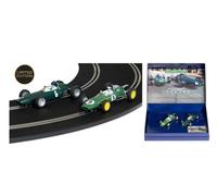 MODELLINO AUTO F1 SLOT SCALEXTRIC MONTE CARLO GP 1963 LOTUS 25 BRM P57 2pz 1:32