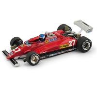 1:43 BRUMM Ferrari F1 126 C2 Italy Gp 1982 #27 Patrick Tambay +Driver R287-CH