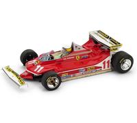 MODELLINO AUTO F1 STATICO BRUMM FERRARI 312 T4 SCHECKTER 1979 MONACO FIGURE 1/43