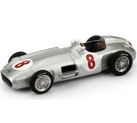 MODELLINO AUTO F1 STATICO BRUMM MERCEDES FANGIO 1955 #8 WINNER DUTCH GP 1/43