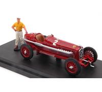 MODELLINO AUTO F1 STATICO RIO ALFA ROMEO P3 B NUVOLARI COPPA BERGAMO 1935 1/43