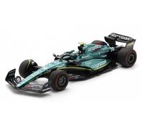 MODELLINO AUTO F1 STATICO SPARK ASTON MARTIN AMR23 ALONSO BRITISH GP 2023 1/12