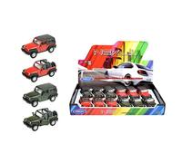 Modellino Auto Jeep Wrangler Rubicon SUV Dosi a Caso Colore Auto 1:3 4-39
