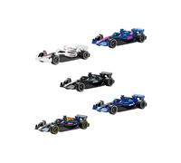 MODELLINO AUTO MATTEL HotWheels 5 Pack F1