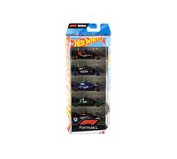MODELLINO AUTO MATTEL HotWheels 5pack - F1 edit