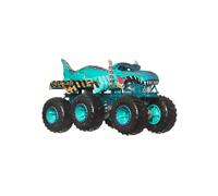 Hot Wheels Monster Camion Big Rigs Loco Punk 6 Ruote Trasporto Gancio di Traino