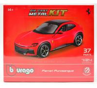 Modellino auto model kit di montaggio Burago FERRARI PUROSANGUE scala 1:24