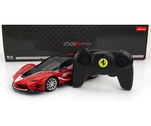 MODELLINO AUTO RADIOCOMANDATO FERRARI FXX-K EVO #54 RACING 2018 ROSSO SCALA 1/24