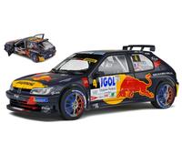 Modellino Auto Rally 1:18 Peugeot 306 Maxi Rally Mont Blanc 2021 Loeb Solido