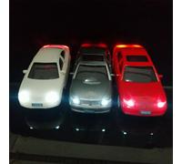 Modellino auto realizzato con LED modellino auto modellino ferrovia treno illumi
