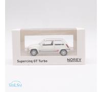 MODELLINO AUTO RENAULT SUPERCINQ GT TURBO PH II 1988 BIANCO - NOREV - SCALA 1:43