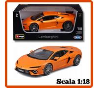 Modellino auto scala 1:18 die cast LAMBORGHINI TEMERARIO arancio bburago burago