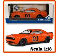 Modellino auto scala 1/18 DODGE CHALLENGER HAZZARD Tribute 2023 Solido S1805713