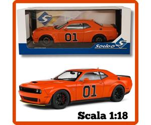 Modellino auto scala 1/18 DODGE CHALLENGER HAZZARD Tribute 2023 Solido S1805713