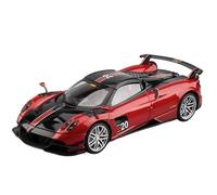 Modellino auto scala 1:18 For Pagani Huayra BC Alloy Sports Model Die-cast Metal Racing Vehicle Model Collection Simulazione Modellino auto lega(Red)