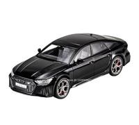 Modellino auto scala 1:24 For Audi A6L RS7 Modello In Miniatura Auto In Lega Pressofusa Suono E Luce Porte Possono Essere Aperte Sul Retro Modellino auto lega(RS7 Black)