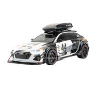 Modellino auto scala 1:24 For Audi RS7 RS6 Modello Auto Sportiva Con Porte Aperte Luci E Modello Veicolo Miniatura Con Assorbimento Degli Urti Modellino auto lega(RS6 White)