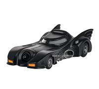 Modellino auto scala 1:24 For Batmobile In Miniatura Modello Di Auto In Metallo Pressofuso Suono E Luce Sterzo Anteriore Modellino auto lega