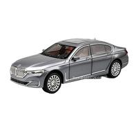 Modellino auto scala 1:24 For BMW M4 760Li Modello In Miniatura Auto In Lega Pressofusa Suono E Luce Porte Possono Essere Aperte Sul Retro Modellino auto lega(760Li Titanium)