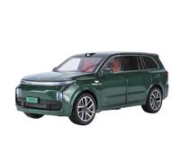 Modellino auto scala 1:24 For Il Modello Di Auto In Lega BYD Yangwang U8 Ideal L9 Con 7 Porte Apribili, Suono E Luce Sul Retro Del Modello Modellino auto lega(L9 Green)