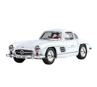 Modellino auto scala 1:24 For Il Modello Di Auto Sportiva Mercedes-Benz AMG ONE 300SL Con Simulazione Di Suoni E Luci Modellino auto lega(300SL White)