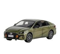 Modellino auto scala 1:24 For Il Modello Di Auto Trumpchi EMPOW55 Ammortizzatore In Metallo Pressofuso Con Suono E Rimbalzo Luminoso Modellino auto lega(Green)