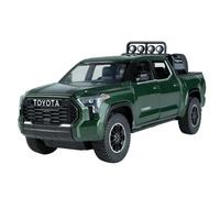 Modellino auto scala 1:24 For Il Modello Toyota Tundra LC80 Auto Lega Pressofusa Portiera Può Essere Aperta Suono E La Luce Si Muovono All'indietro Modellino auto lega(Tundra Green)