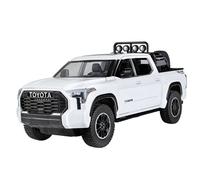 Modellino auto scala 1:24 For Il Modello Toyota Tundra LC80 Auto Lega Pressofusa Portiera Può Essere Aperta Suono E La Luce Si Muovono All'indietro Modellino auto lega(Tundra White)