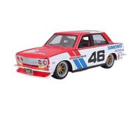Modellino auto scala 1:24 For Il Pick-up Datsun 620 Del 1973, Modello Di Auto In Lega Pressofusa, Collezione Di Modelli Di Precisione Statica Modellino auto lega(1971 Datsun 510-)