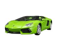 Modellino auto scala 1:24 For La Collezione Di Ornamenti For Modelli Di Auto In Lega Convertibile Lamborghini Evantado, 2 Porte Apribili Modellino auto lega(Green)