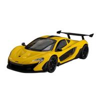 Modellino auto scala 1:24 For La McLaren MCL P1, Modello In Miniatura In Lega Pressofusa, Auto Sportiva Supercar, Simulazione Di Luci E Suoni. Modellino auto lega(Yellow)
