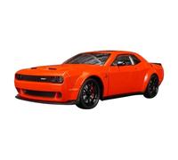 Modellino auto scala 1:24 For La Simulazione Di Un Modello Di Auto In Lega Di Auto Muscolosa Dodge Hellcat SRT, Ornamenti For Auto In Proporzione Modellino auto lega(Red)