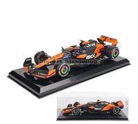 Modellino auto scala 1:24 For McLaren F1 2024 4#Lando Norris 81#Oscar Piastri, Modello Di Auto Di Precisione Pressofuso Da Collezione Modellino auto lega(1-24 2024 MCL38-81)