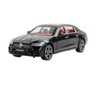 Modellino auto scala 1:24 For Mercedes-Benz GLE350 E300L Modello Di Auto In Lega Pressofusa Modello In Miniatura Suono E Luce Chimica Modellino auto lega(E300L Black)