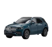 Modellino auto scala 1:24 For Mercedes-Benz GLE350 E300L Modello Di Auto In Lega Pressofusa Modello In Miniatura Suono E Luce Chimica Modellino auto lega(GLE350 Blue)