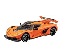 Modellino auto scala 1:24 For Modello Di Auto Jesco Modello Auto Lega Modello Auto Sportiva Collezione Ornamenti Modello Auto Proporzione Modellino auto lega(Orange with box)