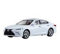 Modellino auto scala 1:24 For Modello Lexus LX600 ES300 La Portiera Dell'auto SUV Lega Pressofusa Può Essere Aperta Sul Retro Modello Scala Suono Modellino auto lega(ES300 White)