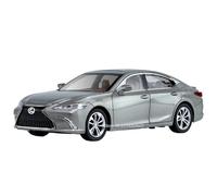 Modellino auto scala 1:24 For Modello Lexus LX600 ES300 La Portiera Dell'auto SUV Lega Pressofusa Può Essere Aperta Sul Retro Modello Scala Suono Modellino auto lega(ES300 Silver)
