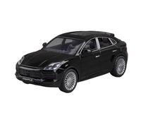 Modellino auto scala 1:24 For Porsche 911 GT3 RSR Cayenne Car Modello In Lega Pressofusa Con Porta Con Suono E Luce Pull Back Car Modellino auto lega(Cayenne Black)