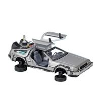 Modellino auto scala 1:24 For Ritorno Al Futuro - La Macchina Del Tempo DMC-12 DeLorean - Modello In Lega Pressofusa, Collezione In Metallo Modellino auto lega(2 Fly With box)