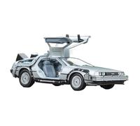 Modellino auto scala 1:24 Modello Auto In Lega Pressofusa DMC-12 DeLorean Ritorno Al Futuro Macchina Del Tempo Collezione Metallo Ornamenti Squisiti Modellino auto lega(Back to the Future 2)