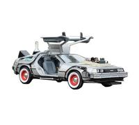 Modellino auto scala 1:24 Modello Auto In Lega Pressofusa DMC-12 DeLorean Ritorno Al Futuro Macchina Del Tempo Collezione Metallo Ornamenti Squisiti Modellino auto lega(Back to the Future 3)