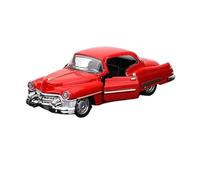 Modellino auto scala 1:32 Adatto Per La Collezione Di Ornamenti Per Veicoli In Miniatura Di Auto Classiche In Lega Pressofusa Cadillac Pull-back Modellino auto lega(Red)