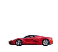 Modellino auto scala 1:32 For Ferrari LaFerrari Modello Auto Sportiva Lega Modello Auto Metallo Pressofuso Modellino auto lega(Red with box)
