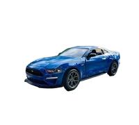 Modellino auto scala 1:32 For Ford Mustang GT Modello Di Auto In Lega Pressofusa Modello Di Auto Ornamenti Serie Strumento Modello Proporzione Stampo Modellino auto lega(2018 1-34 Mustang GT1 2018)