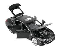 Modellino auto scala 1:32 For Il Modello Di Auto Sportiva Benz AMG GT63S, Luci Del Veicolo In Lega Pressofusa, Collezione Squisita Huili Modellino auto lega(Black)