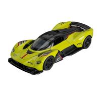 Modellino auto scala 1:32 For Il Modello Sportiva VALKYRIE In Lega Pressofusa Apertura Della Portiera Musica Luce Collezione Modelli Portiere Modellino auto lega(Yellow with scene)