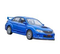 Modellino auto scala 1:36 For Subaru WRX STI, Modello Di Auto Pressofuso In Lega Di Metallo, Ornamenti Da Collezione Ad Alta Simulazione Modellino auto lega(Blue No box)